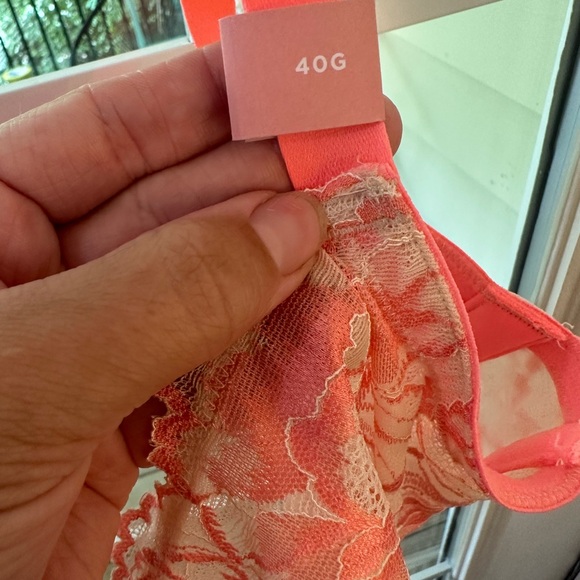 Smooth unlined balconette blonde bloom bra - Picture 4 of 7